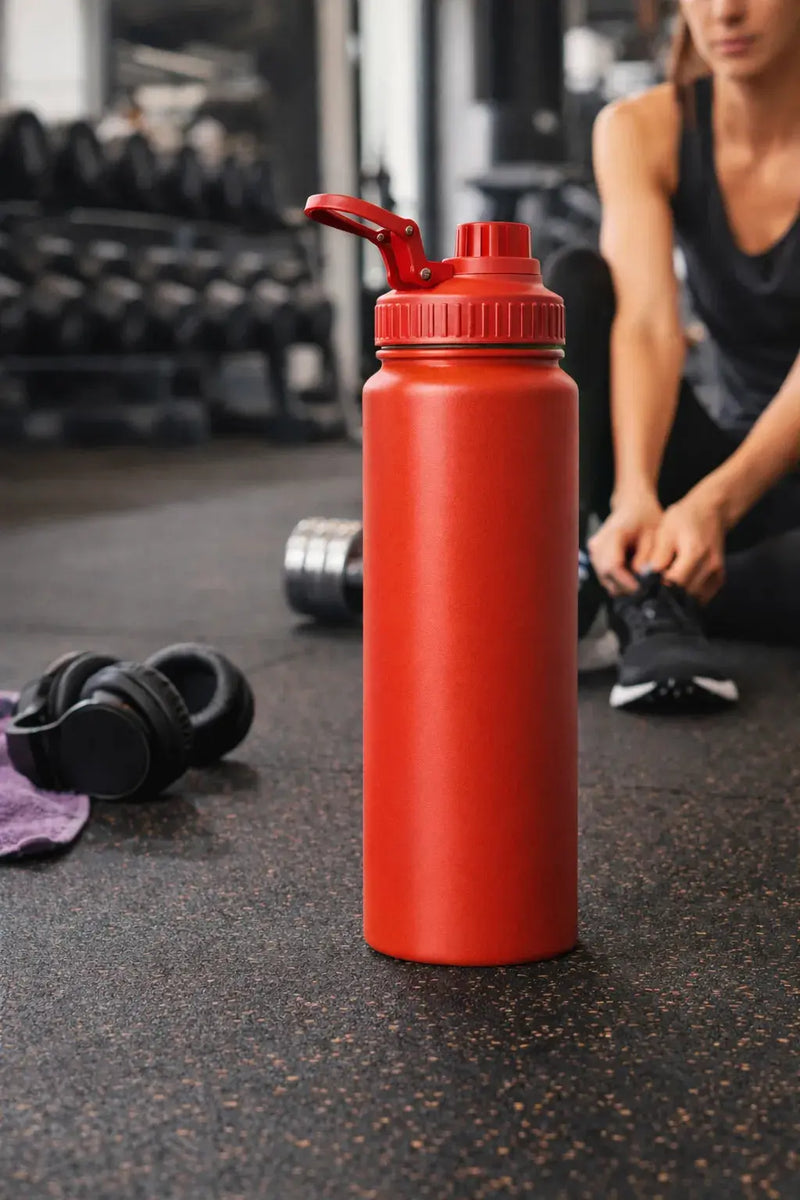 Stainless Steel Insulated Water Bottle 1000ml | Leak-Proof & BPA-Free - Aurora Bloom Crafts