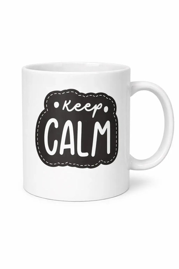 Keep Calm 11oz inspirational ceramic coffee mug