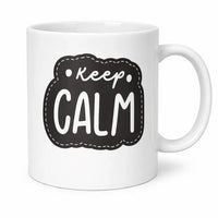Keep Calm 11oz inspirational ceramic coffee mug
