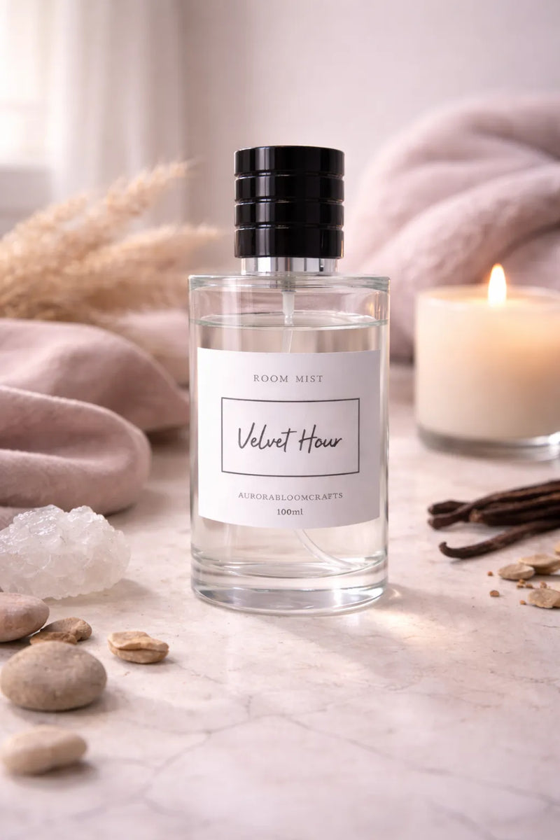 Velvet Hour Room Mist – 100ml | AuroraBloomCrafts