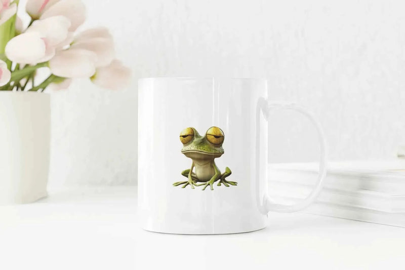 Funny Frog Coffee Mug - Hoppin&