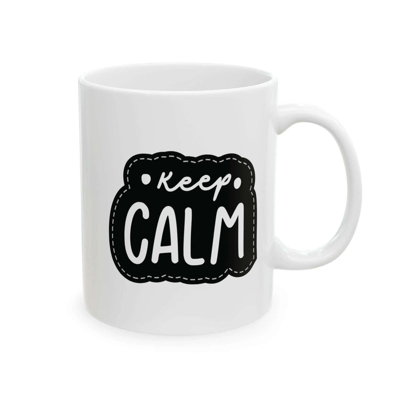 Keep Calm Coffee Mug by Aurora Bloom Crafts - Aurora Bloom Crafts