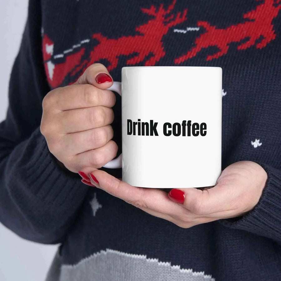 Keep Calm Coffee Mug by Aurora Bloom Crafts