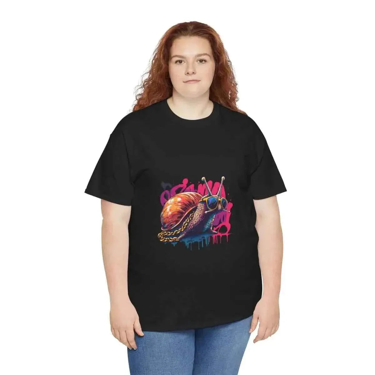 Drip Snail Graffiti Streetwear T-Shirt - Urban Fashion Tee