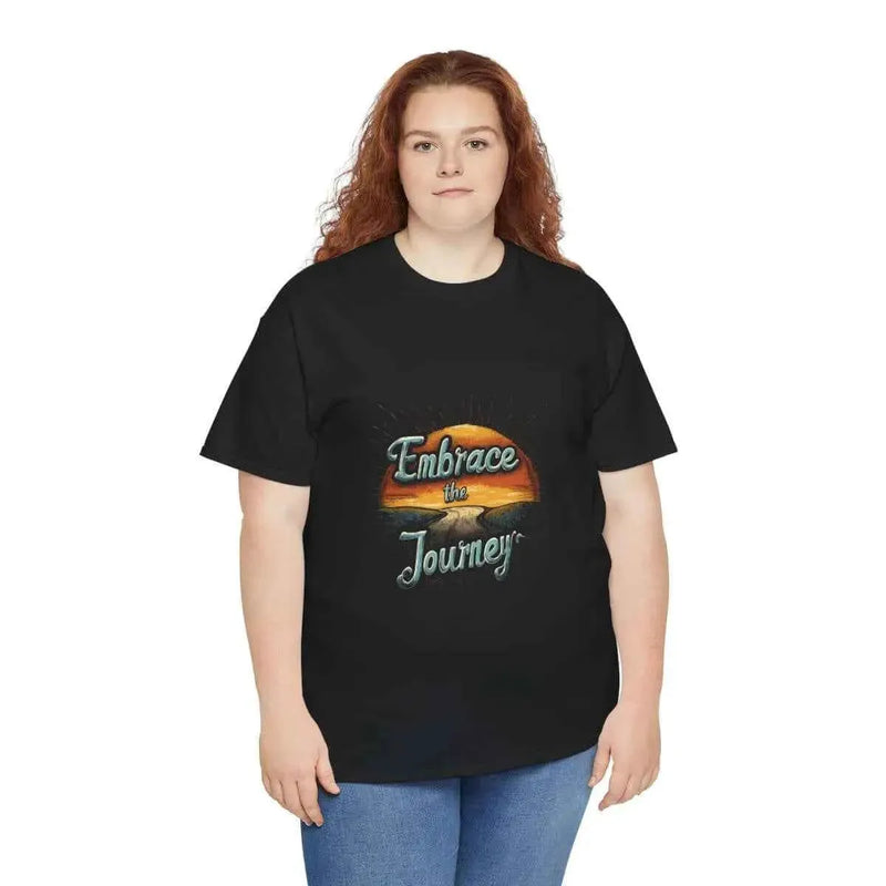 Embrace the Journey Travel-Themed T-Shirt Gift for Adventurers