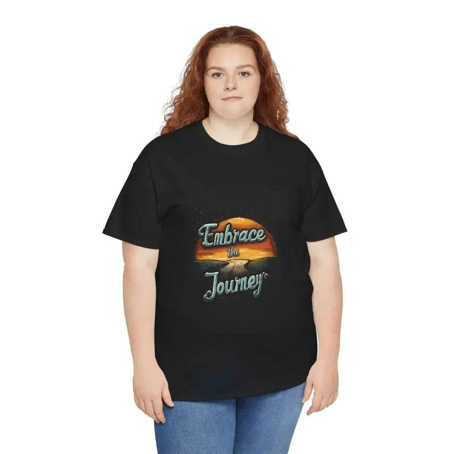 Embrace the Journey Travel-Themed T-Shirt Gift for Adventurers