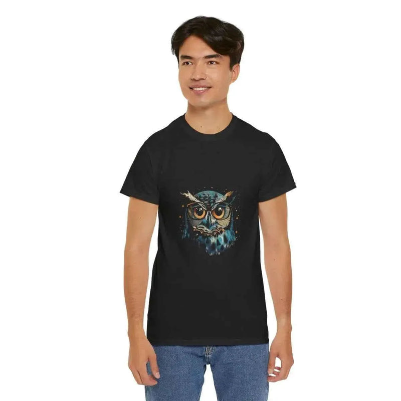 Funny Owl T-Shirt - Hilarious Nerdy Humor T-Shirt for Adults and Gift Idea