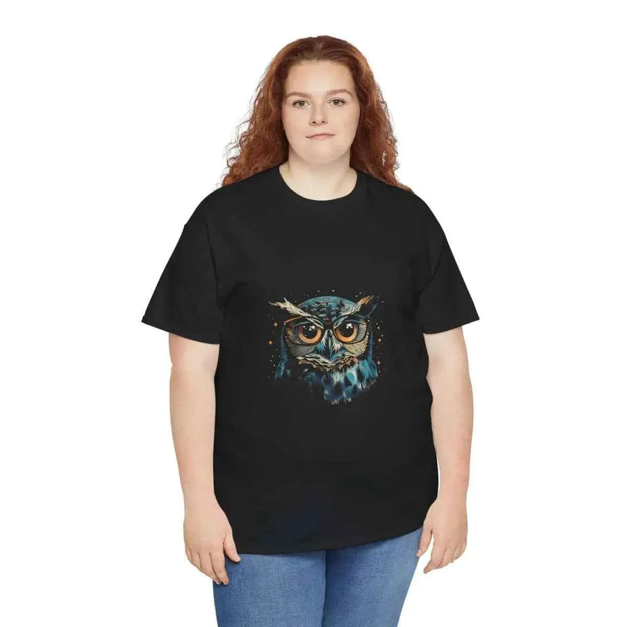 Funny Owl T-Shirt - Hilarious Nerdy Humor T-Shirt for Adults and Gift Idea