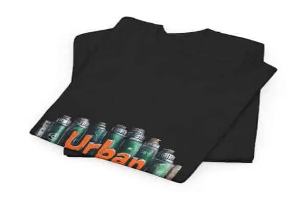 Graffiti Shield T-Shirt - Urban Warrior Oversized Design