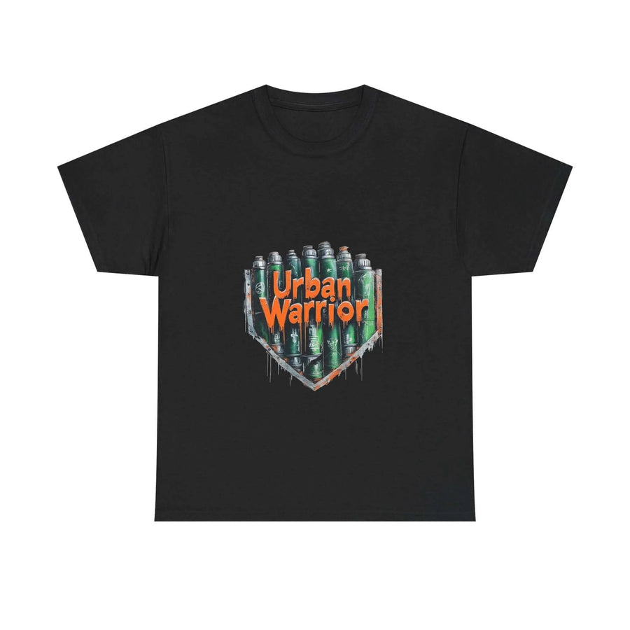 Graffiti Shield- Urban Warrior T-Shirt Oversized - Aurora Bloom Crafts