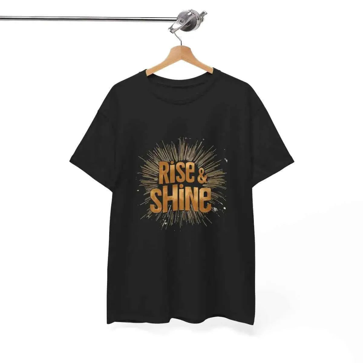 Rise And Shine Stylish Motivational T-Shirt for Daily Inspiration