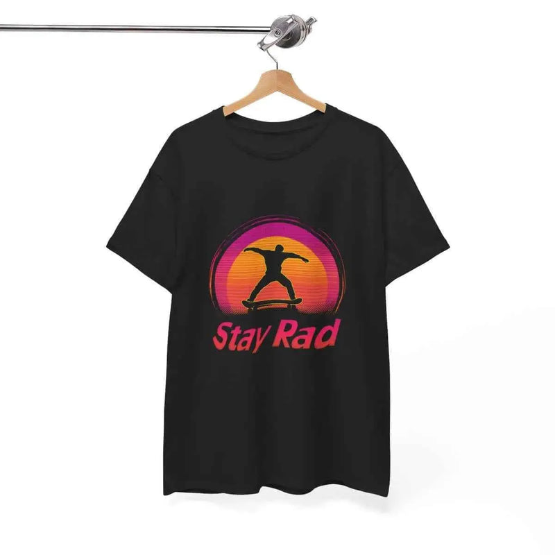 Stay Rad Vintage Skate Shirt - Retro Style Tee