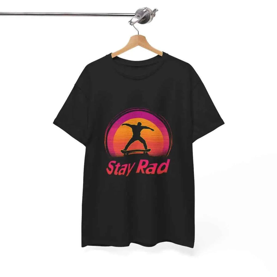 Stay Rad Vintage Skate Shirt - Retro Style Tee