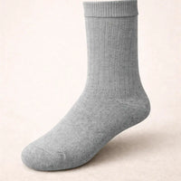 Back to School Essentials Socks – Kids Crew Socks (Navy, Grey & Black Pack) - Aurora Bloom Crafts