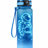Cosmic Explorer Kids Water Bottle 500ml | BPA-Free Tritan Bottle - Aurora Bloom Crafts