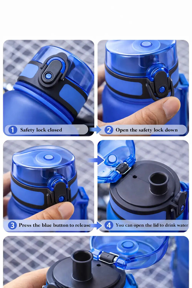 Cosmic Explorer Kids Water Bottle 500ml | BPA-Free Tritan Bottle - Aurora Bloom Crafts