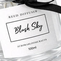 Aurora Bloom Crafts Reed Diffuser – Blush Sky (100ml)