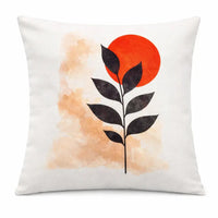 Decorative Throw Pillow Covers 18x18 | Modern Botanical Prints - Aurora Bloom Crafts