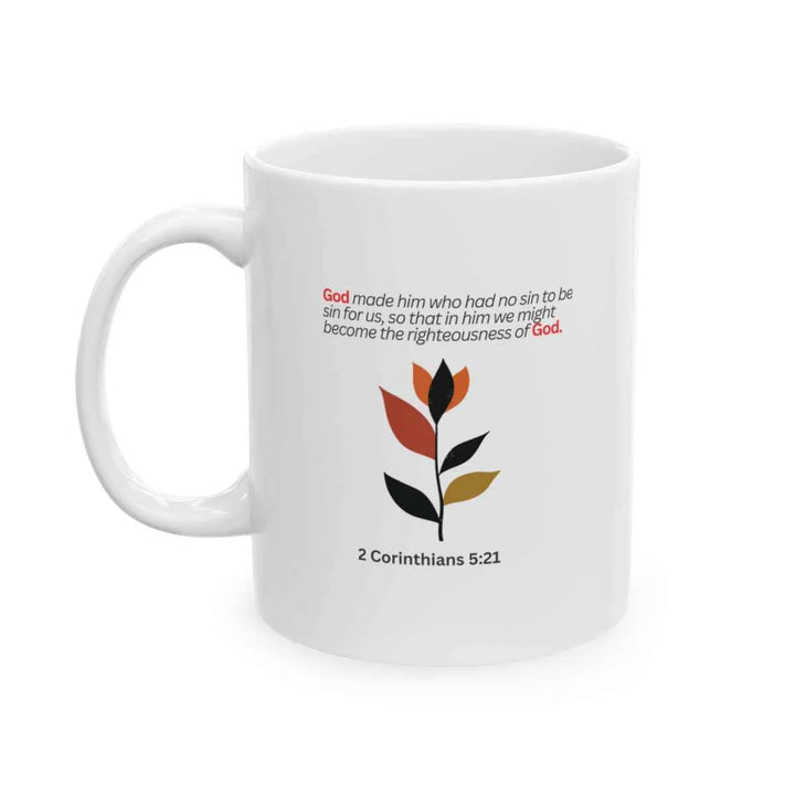 2 Corinthians 5:21 Christian Mug