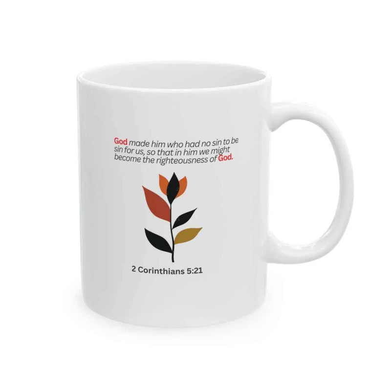 2 Corinthians 5:21 Christian Mug
