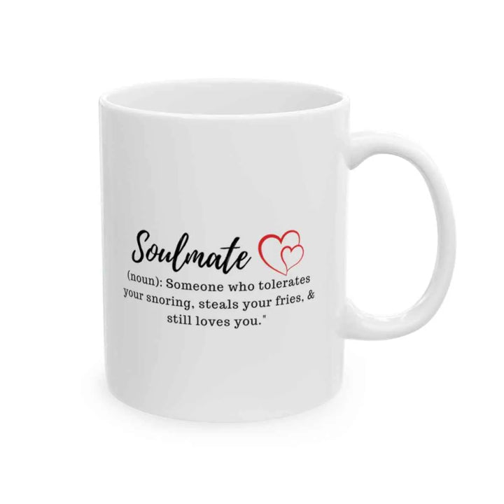 Love, Laughter & Fries | 11 oz Coffee Cup