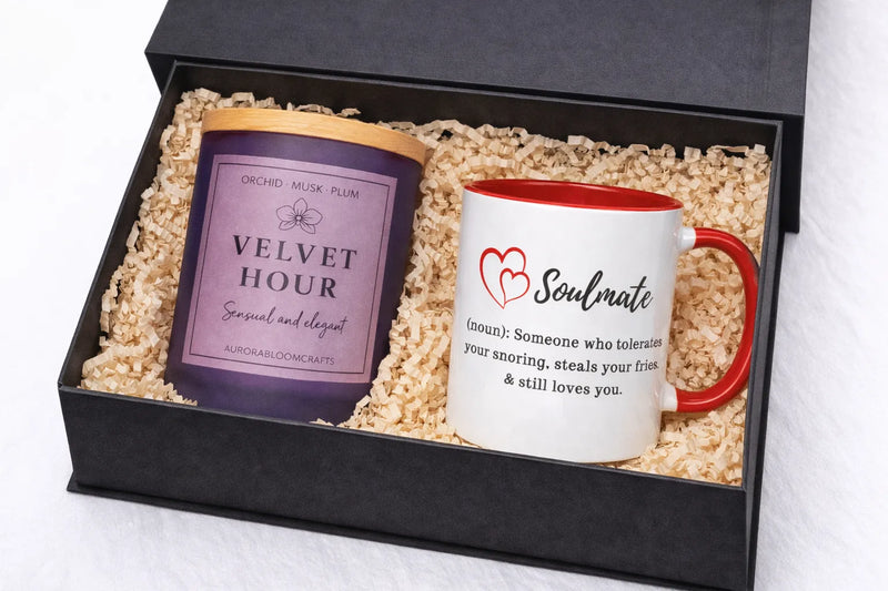 Couples Gift Set | Candle & Soulmate Mug