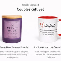 Couples Gift Set | Candle & Soulmate Mug