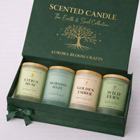 Earth & Soul – Luxury Candle Gift Set | AuroraBloomCrafts