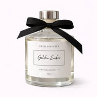 Aurora Bloom Crafts Reed Diffuser – Golden Ember (100ml)