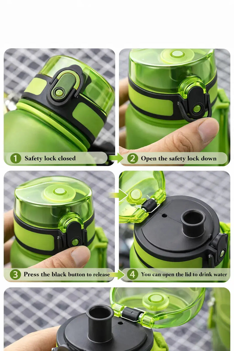 Cosmic Explorer Kids Water Bottle 500ml | BPA-Free Tritan Bottle - Aurora Bloom Crafts