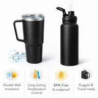 Hydration Duo Gift Set | Tumbler & Water Bottle