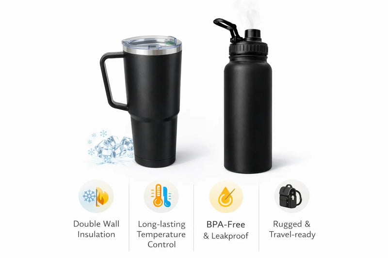 Hydration Duo Gift Set | Tumbler & Water Bottle