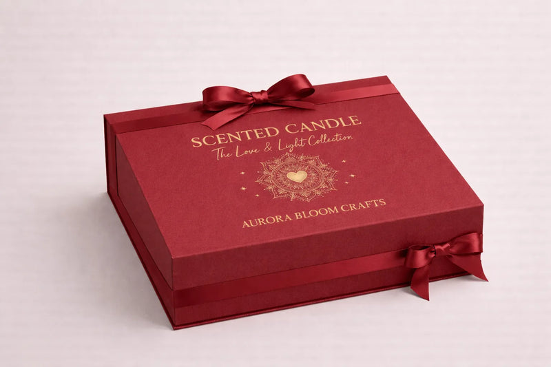 Love & Light – Luxury Candle Gift Set | AuroraBloomCrafts