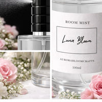 Luna Bloom Room Mist – 100ml | AuroraBloomCrafts