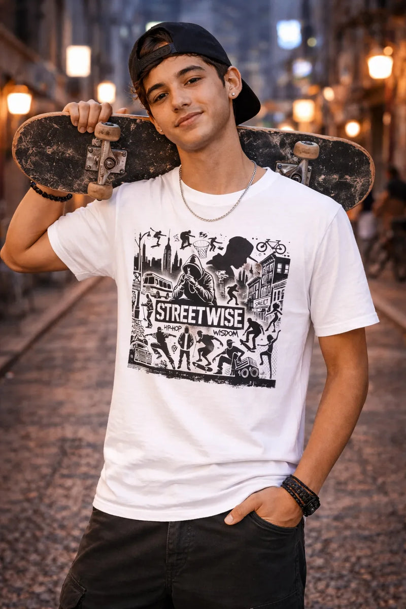 Streetwise – Urban Hustle Tee | Aurora Bloom Crafts