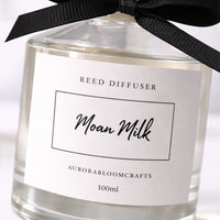 Aurora Bloom Crafts Reed Diffuser – Moon Milk (100ml)