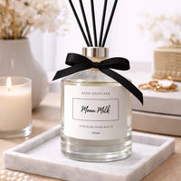 Aurora Bloom Crafts Reed Diffuser – Moon Milk (100ml)