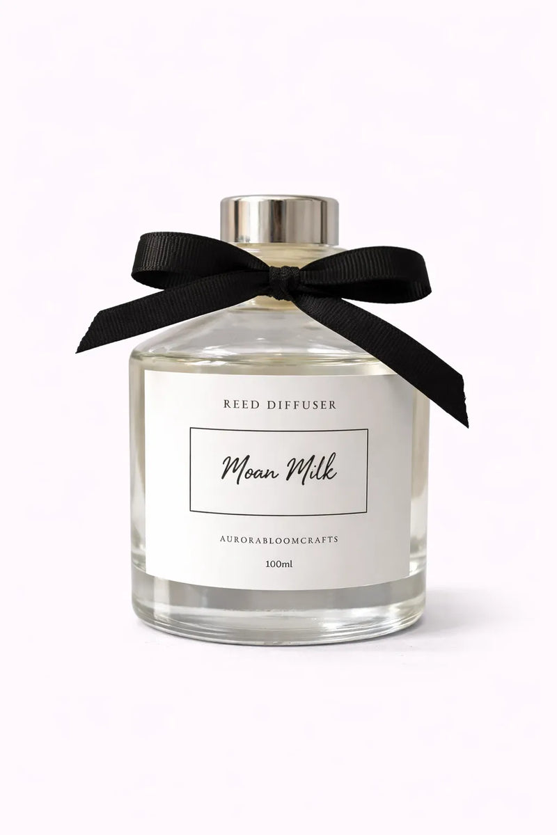 Aurora Bloom Crafts Reed Diffuser – Moon Milk (100ml)