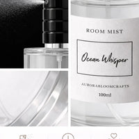 Ocean Whisper Room Mist – 100ml | AuroraBloomCrafts