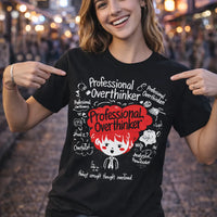 Cute Overthinker Tee | Aurora Bloom Crafts