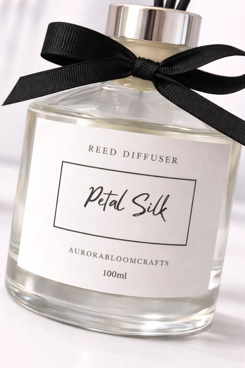 Aurora Bloom Crafts Reed Diffuser – Petal Silk (100ml)