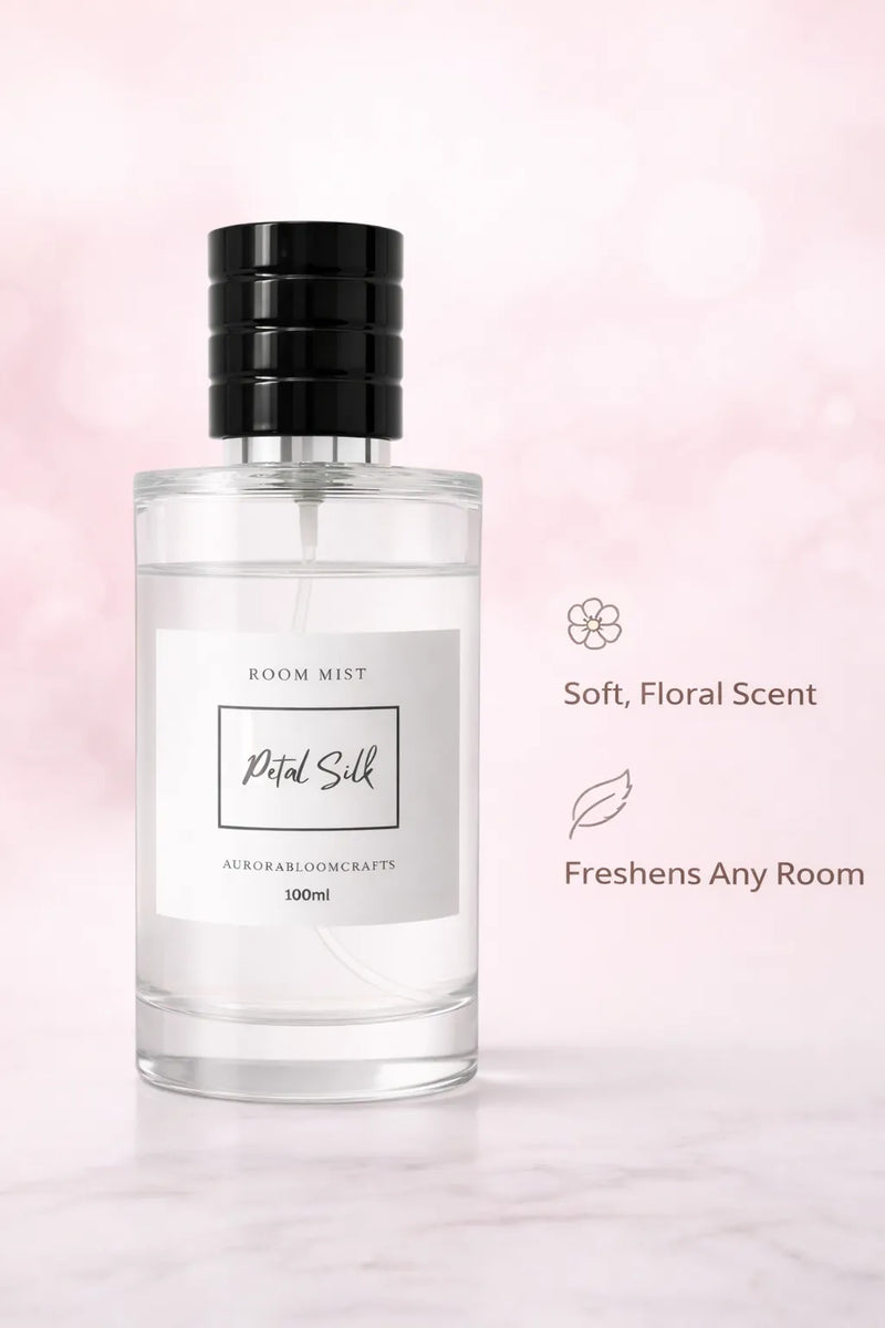 Petal Silk Room Mist – 100ml | AuroraBloomCrafts