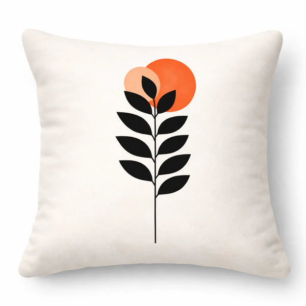 Ivory Aura | Decorative Pillow Cover 18 × 18 inches