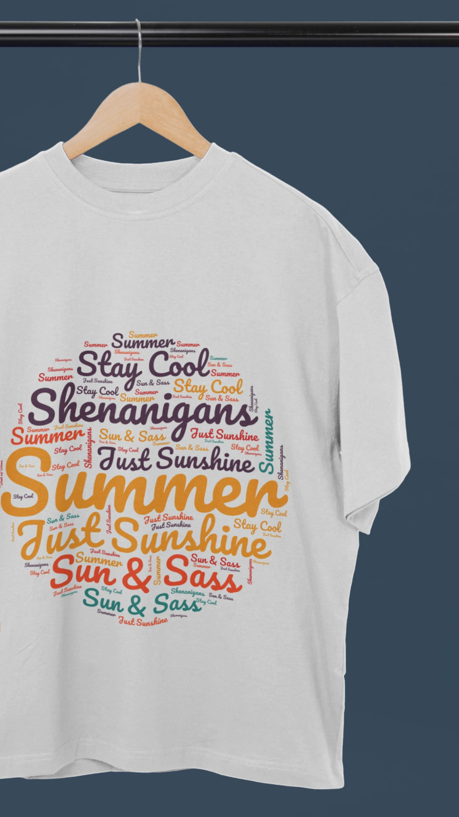 Oversized White T-Shirt for Summer Shenanigans | Trendy Summer Streetwear
