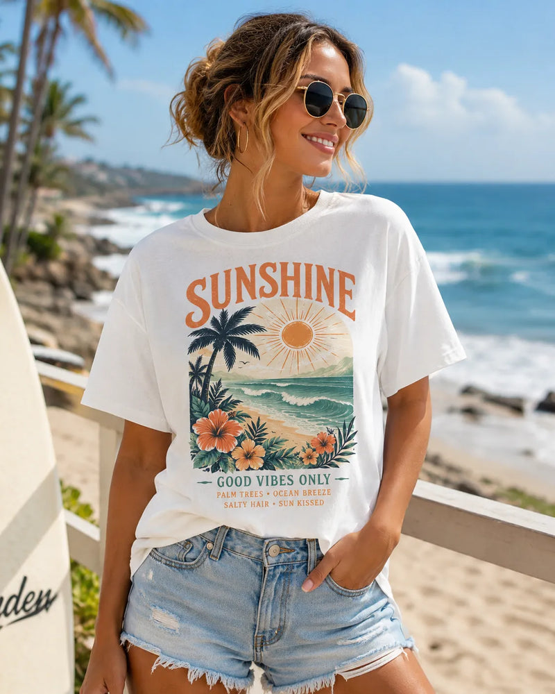 Sunshine Beach Graphic Tee