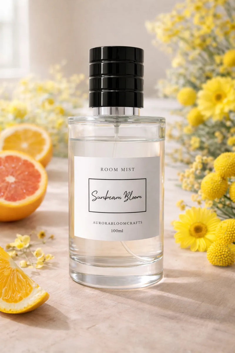 Sunbeam Bloom Room Mist – 100ml | AuroraBloomCrafts