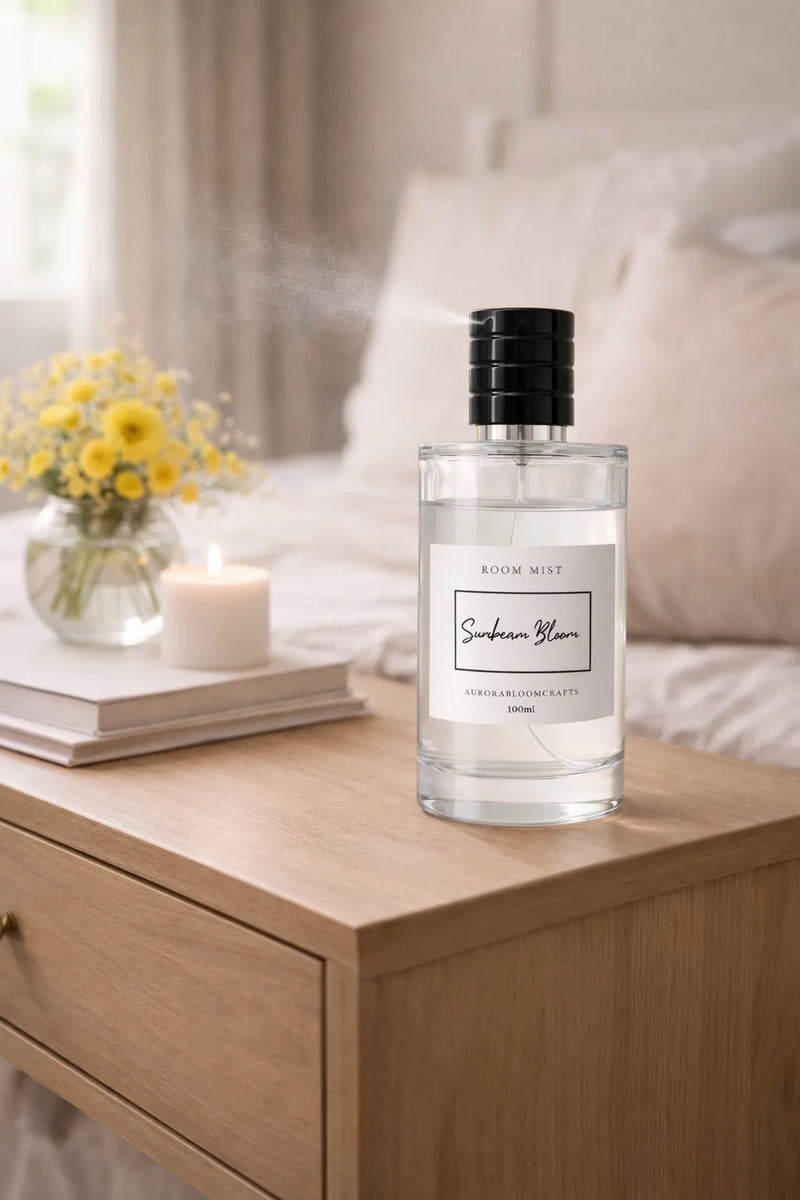 Sunbeam Bloom Room Mist – 100ml | AuroraBloomCrafts