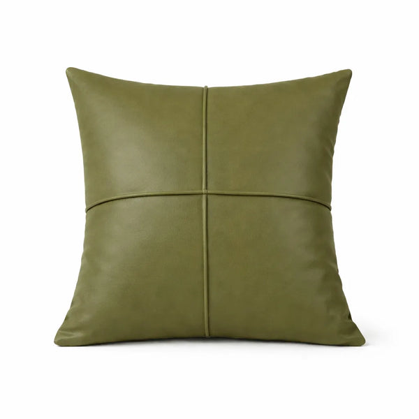 Olive Sage |Tech |Decorative Pillow Cover 18 × 18 inches