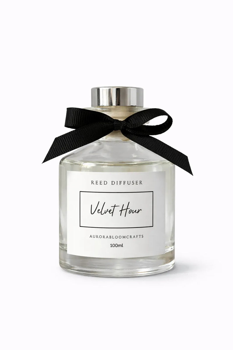 Aurora Bloom Crafts Reed Diffuser – Velvet Hour (100ml)