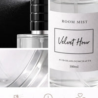 Velvet Hour Room Mist – 100ml | AuroraBloomCrafts